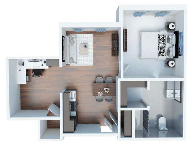 7_AL_1-Bed_1-Bath-with-Bonus-Room4_Sage-Spring